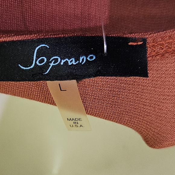 Soprano R. Marsala Strapless Front Split Midi Dress, Large, NWT - Picture 15 of 16